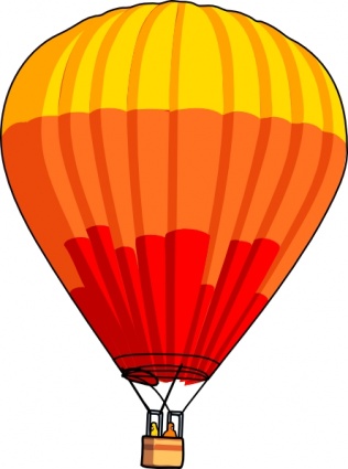 Vintage Hot Air Balloon Clip Art - Free Clipart Images