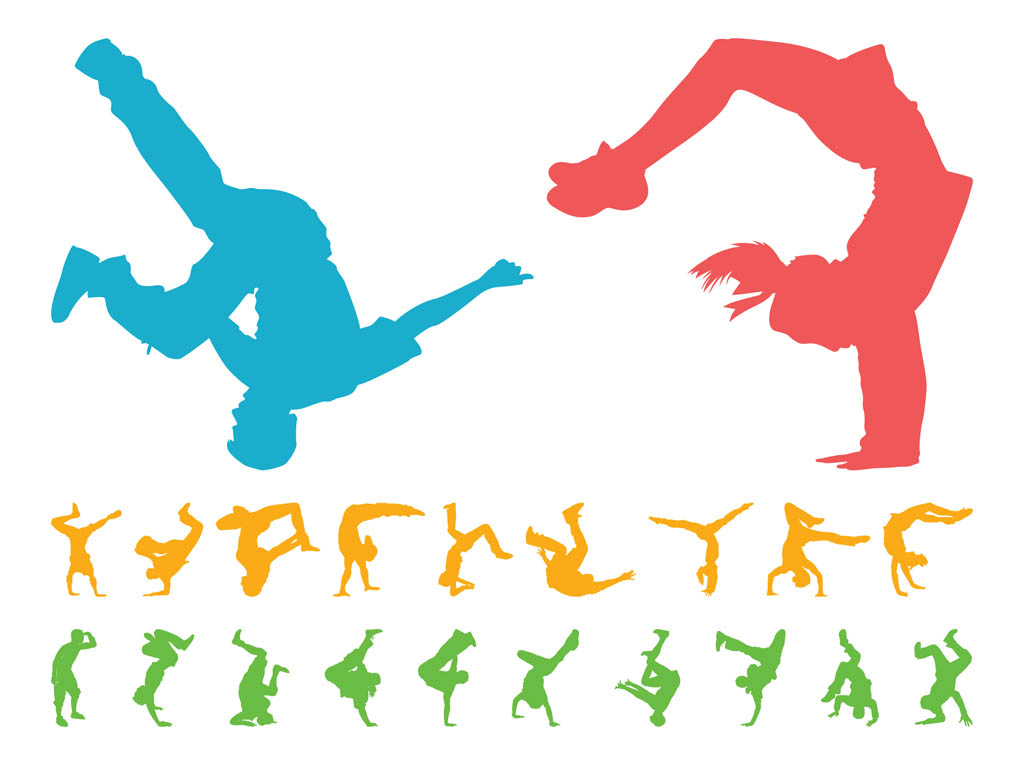 Break Dancing Clip Art