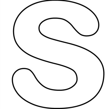 Letters In A Snake Colouring - ClipArt Best