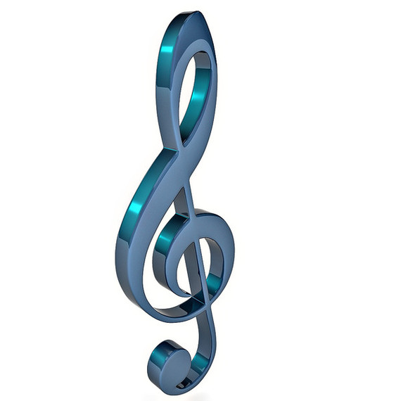 Treble Clef Icon Clipart - Free to use Clip Art Resource