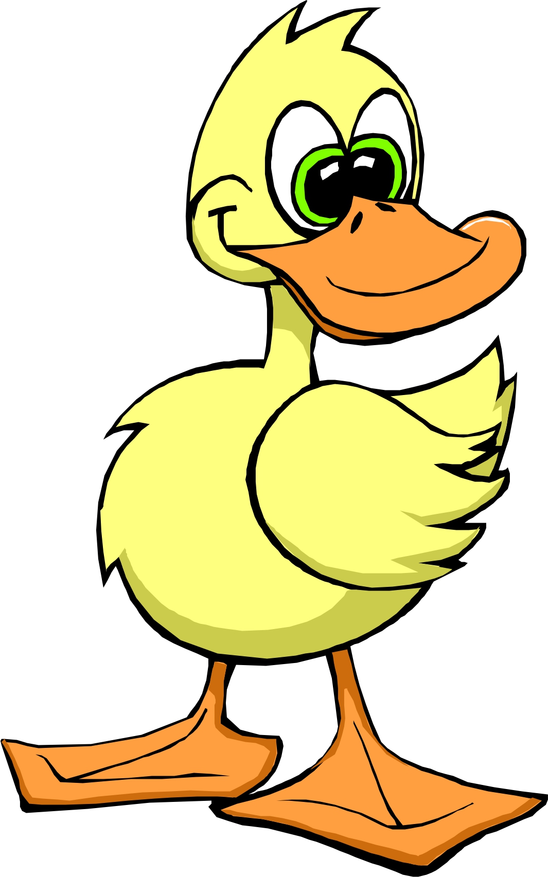 Cute Cartoon Baby Duck - ClipArt Best