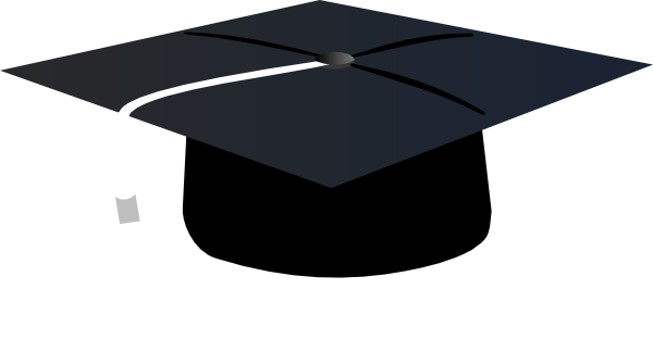 Mortarboard clip art - vector clip art online, royalty free ...