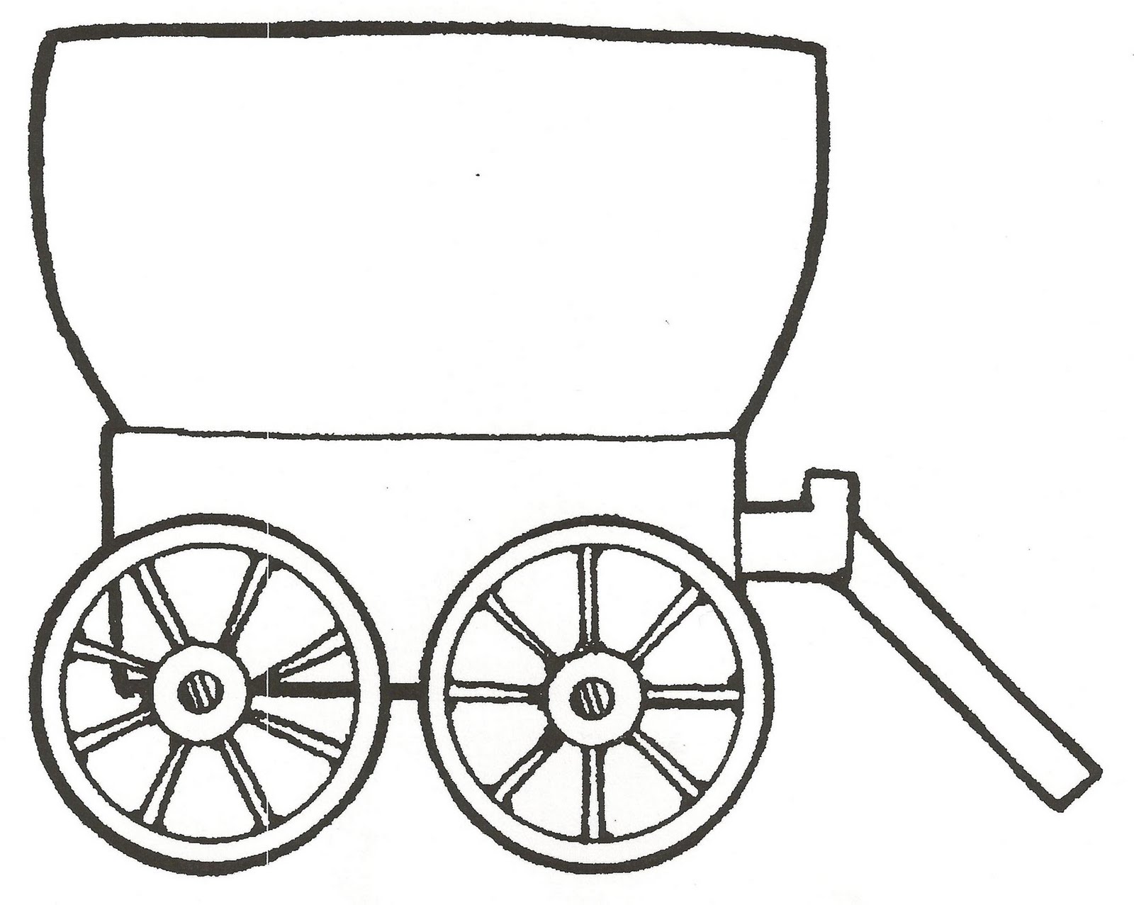 Covered Wagon Clip Art