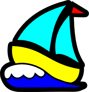 Sailboat clip art - vector clip art online, royalty free & public ...