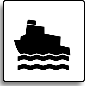 Ferry Icon For Use With Signs Or Buttons clip art Free Vector ...