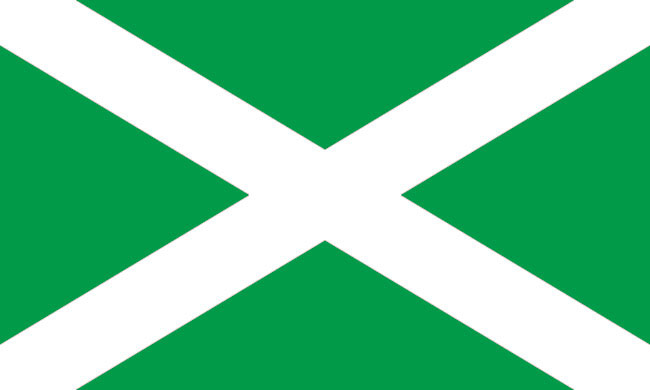 Half Green Half White Flags - ClipArt Best