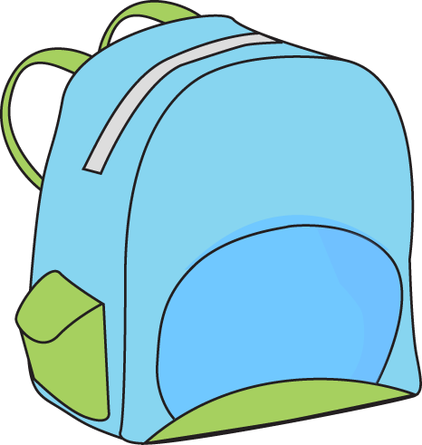 School bag clipart. Free download transparent .PNG