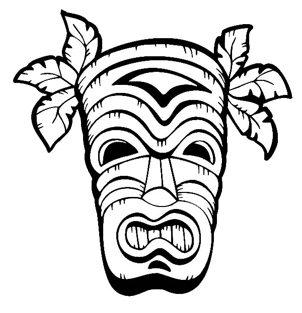hawaii coloring pages free