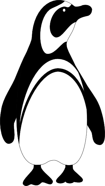 Pinguin Tux Clip Art - vector clip art online ...