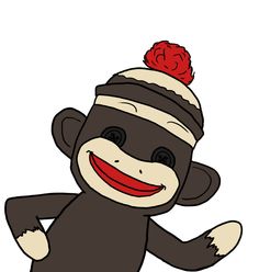 Art Ed - Sock Monkeys | Sock Monkeys, Clip Art and Red H…