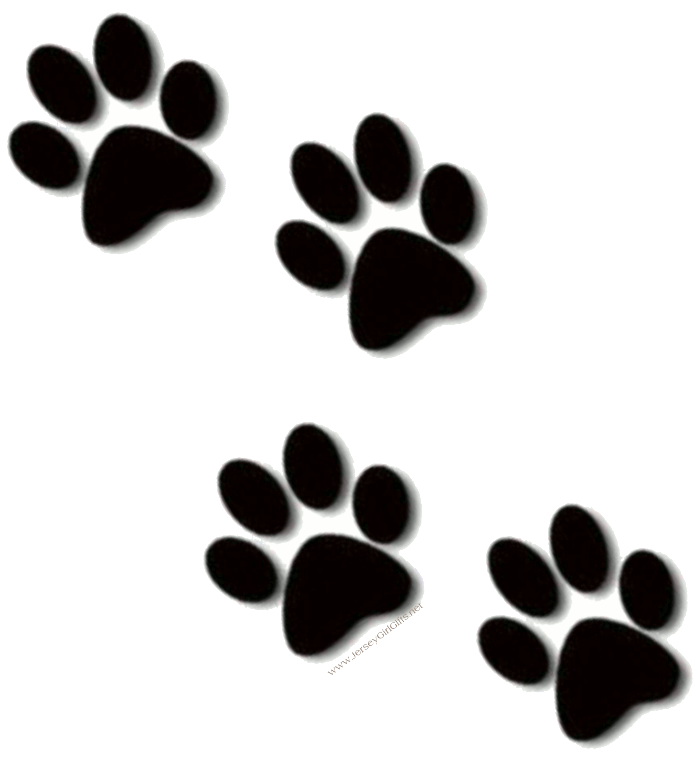 Husky paw clip art