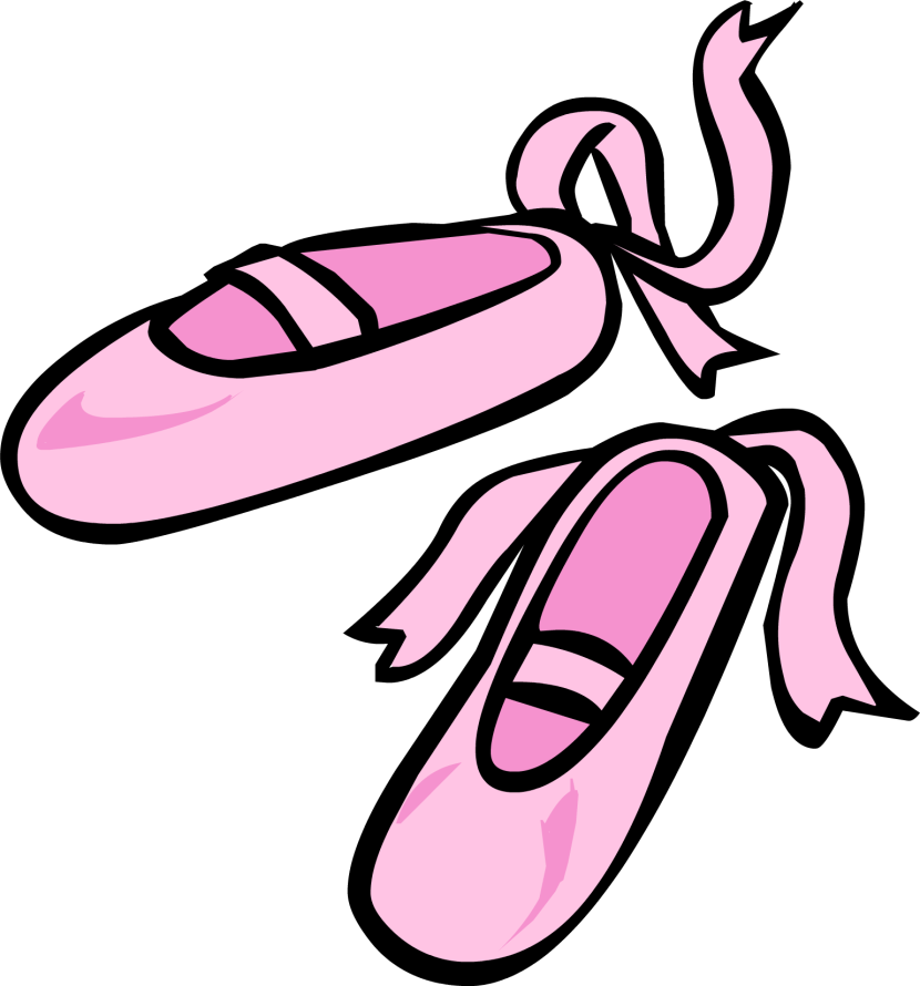 Cartoon Ballet Shoes - ClipArt Best