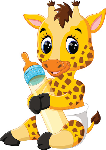 Cute Giraffe Cartoon - ClipArt Best