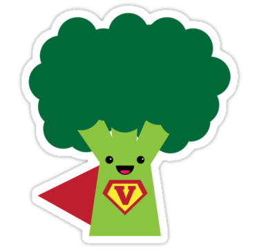 Super Broccoli" Stickers by imaginarystory | Redbubble