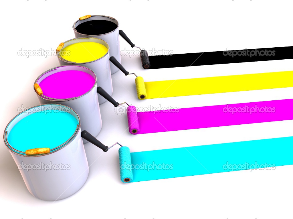 Paint Bucket And Brush Clipart