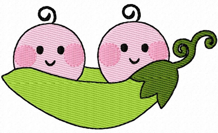 Two Peas In A Pod Clipart - Free to use Clip Art Resource