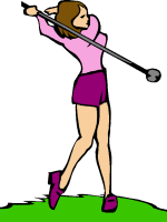Google Images Lady Golfers Clipart