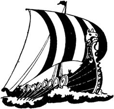 Viking Ship Drawing Clipart Best