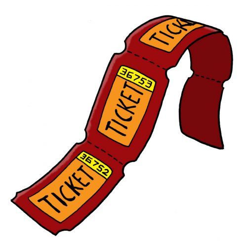 Ticket Clip Art Free - Free Clipart Images