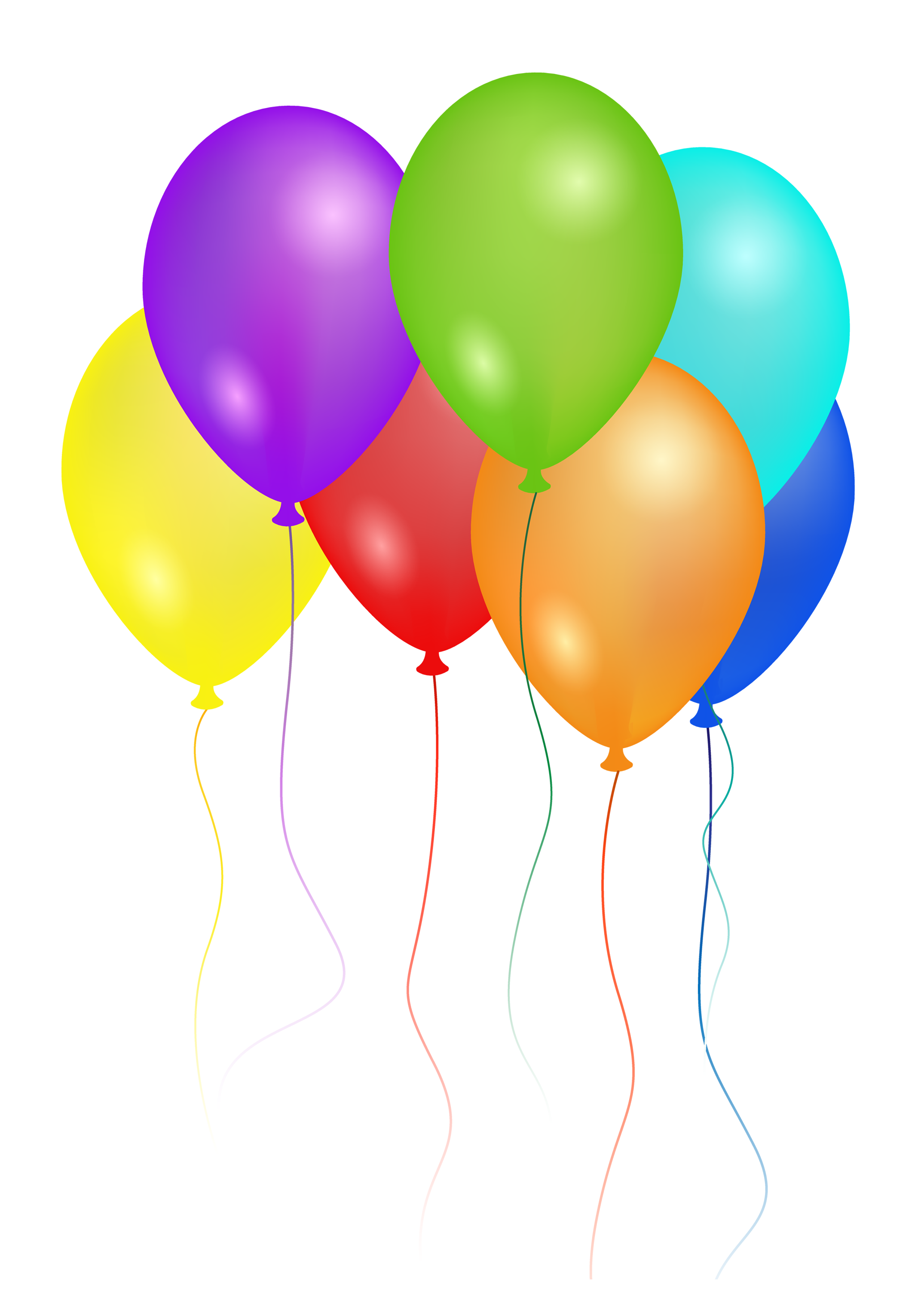 Birthday Party Balloons PNG image - PngPix