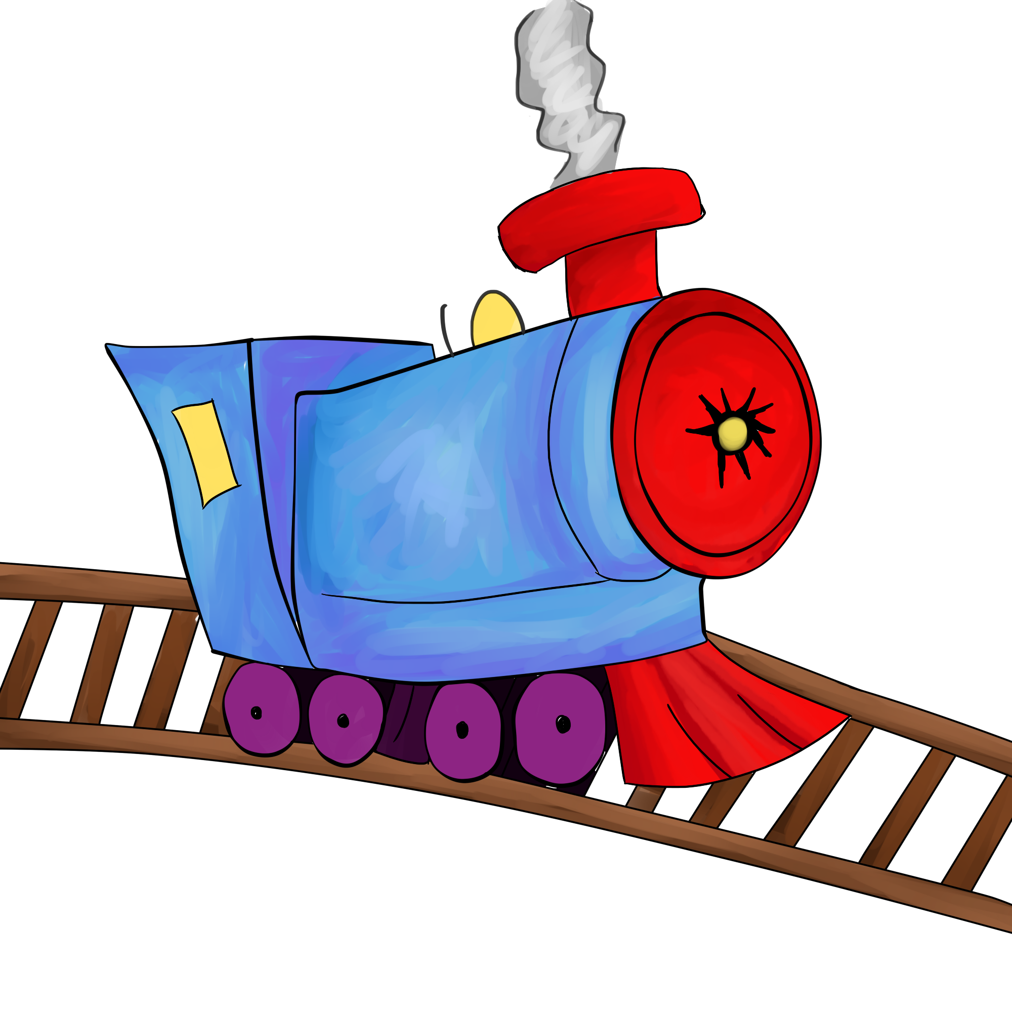 Cartoon Images Of Trains Clipart Best