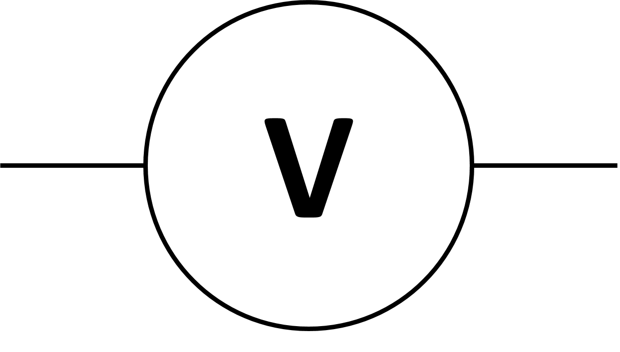 Component. symbol for voltmeter: The Multimeter Volts And Amps ...