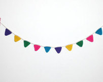 Rainbow Pennant Clip Art Clipart - Free to use Clip Art Resource