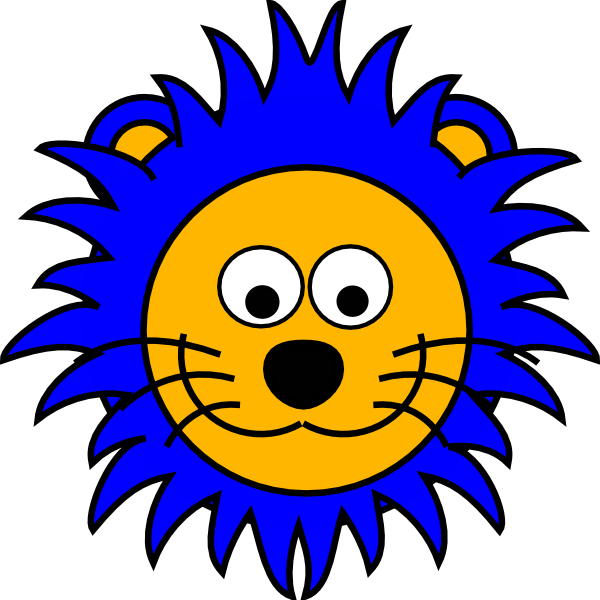 Lion Face Cartoon | Free Download Clip Art | Free Clip Art | on ...