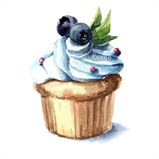 Cupcake Drawing | How To Draw ...