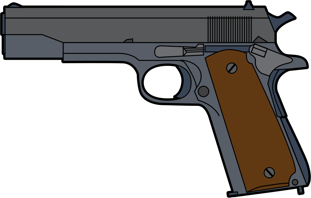 Free Pistol Clip Art - Free Clipart Images