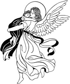 Guardian angel clip art