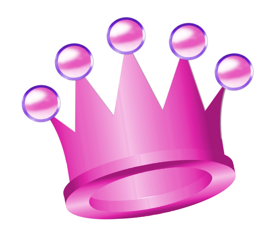 Baby Pink Crown Clipart - ClipArt Best