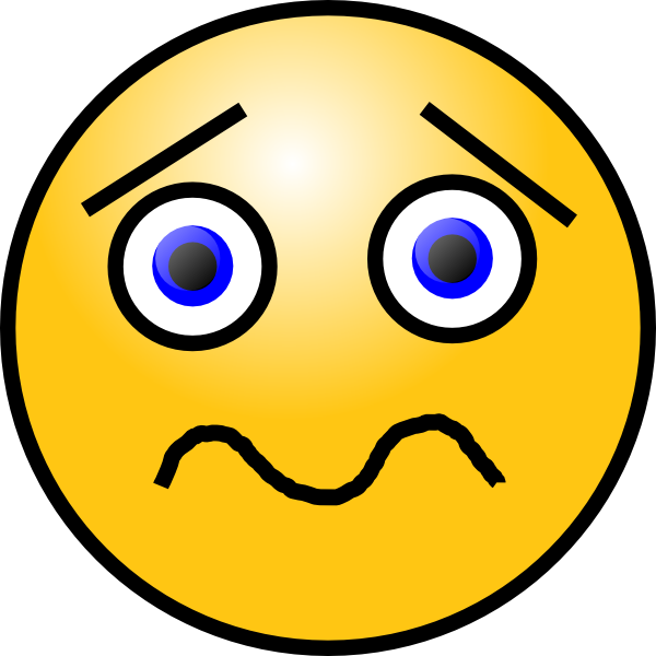 Shocked Sad Face Clip Art - ExtraVital Fasion