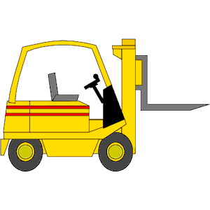 Fork Truck Clipart