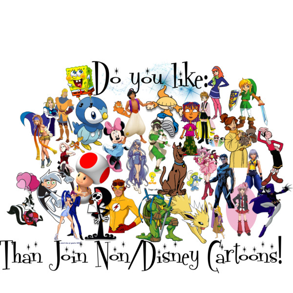 Non/Disney Cartoons - Polyvore