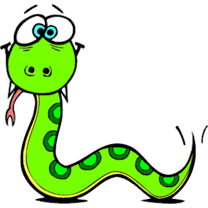 Cartoon snake picture image #7879