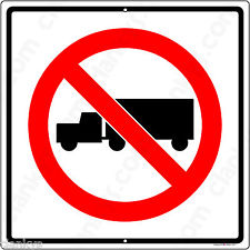 No Trucks Sign | eBay