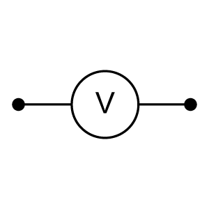 Voltmeter Symbol
