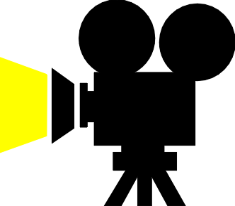 Old Fashion Movie Projector Clipart