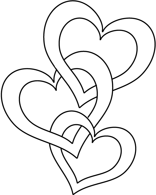 Coloring Of Love Hearts Coloring Pages To Print Zimbio