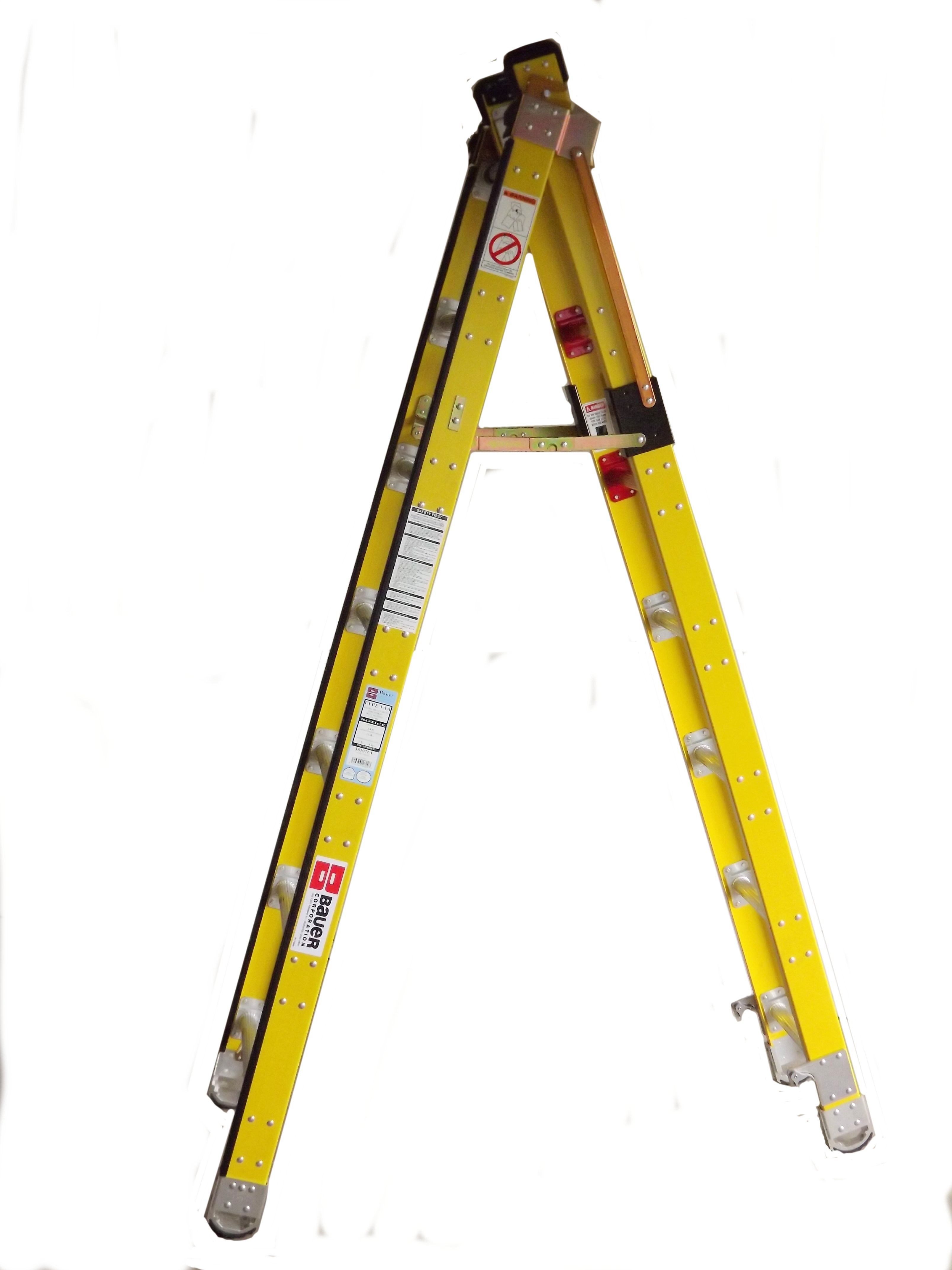 Fiberglass Step-Extension Combination Ladders - Combination and ...