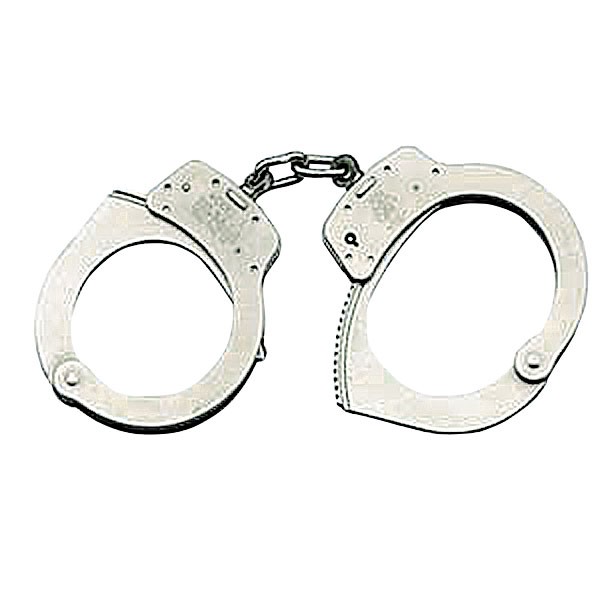 Smith & Wesson Model 1 Universal Handcuffs, Chain, Nickel SW50132 ...