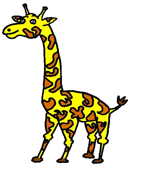 Drawn Giraffe - ClipArt Best