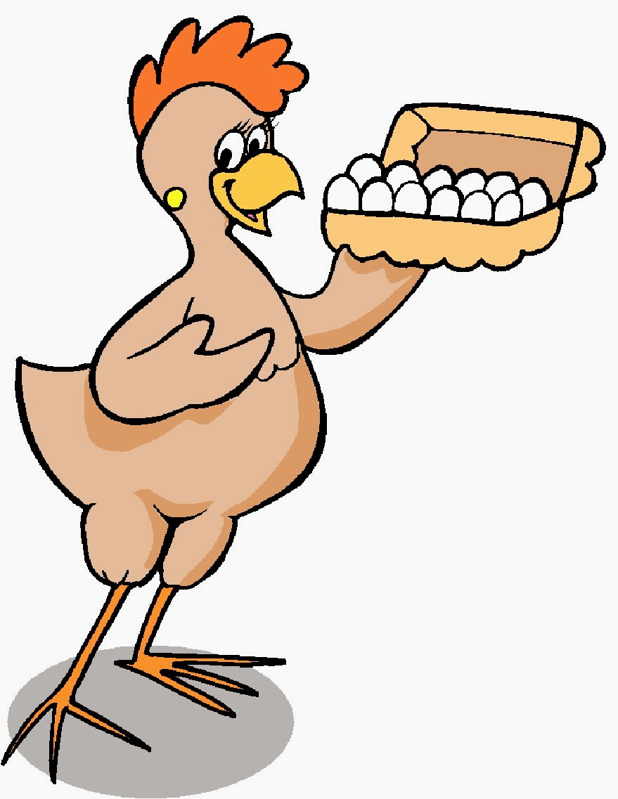 Chicken and egg clipart