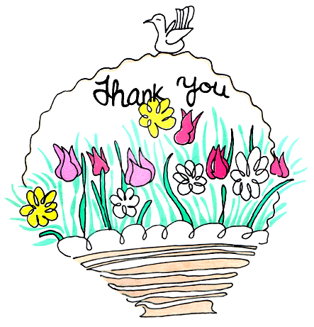 Spring Thank You Clipart - ClipArt Best