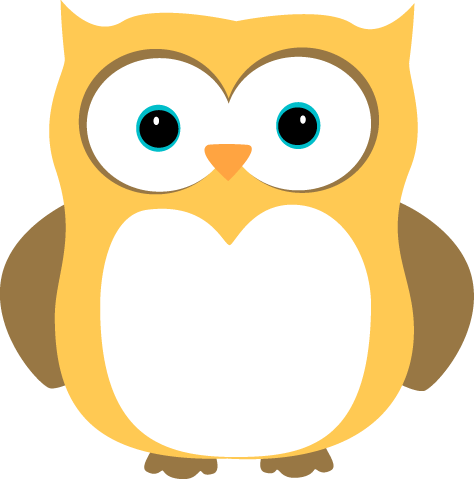 Clip Art Owl Orange And Brown - ClipArt Best