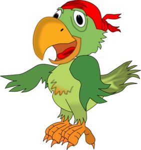 Pirates, Clip art and Parrots