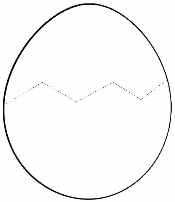 Best Photos Of Cracked Egg Template Cracked Easter Egg Template 