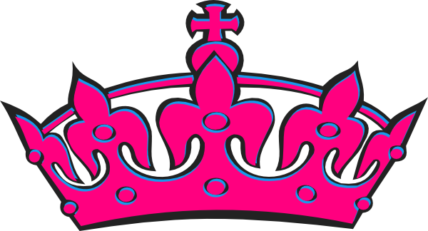 Tiara with hearts transparent clip art image