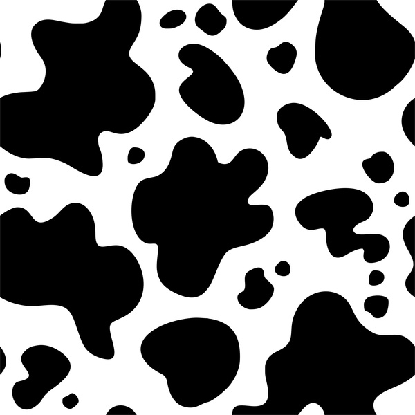 Seamless cow texture Free vector in Encapsulated PostScript eps ...